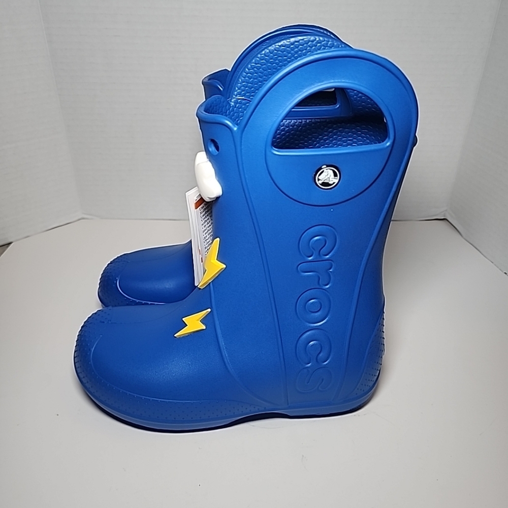 New Crocs Handle It Rain Boots Boys & Girls Weatherproof Kids